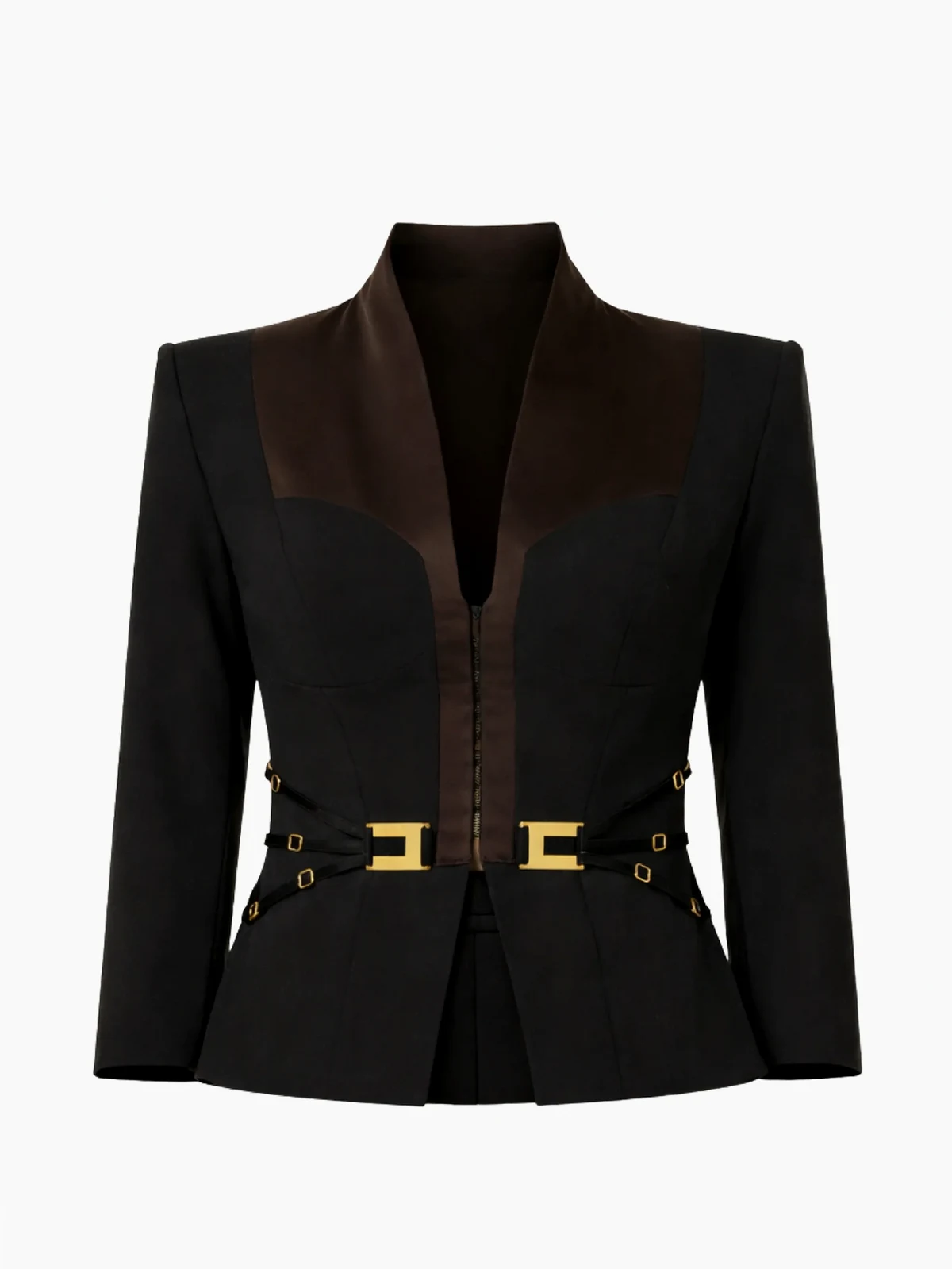 Blazer mit V-Ausschnitt