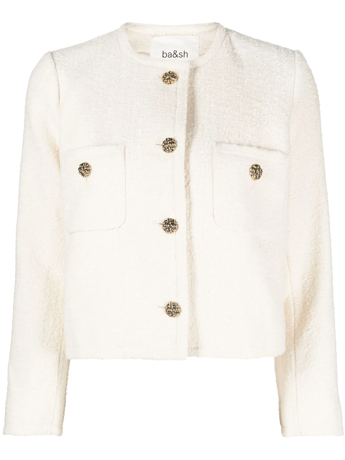 Meredith patch-pocket jeans