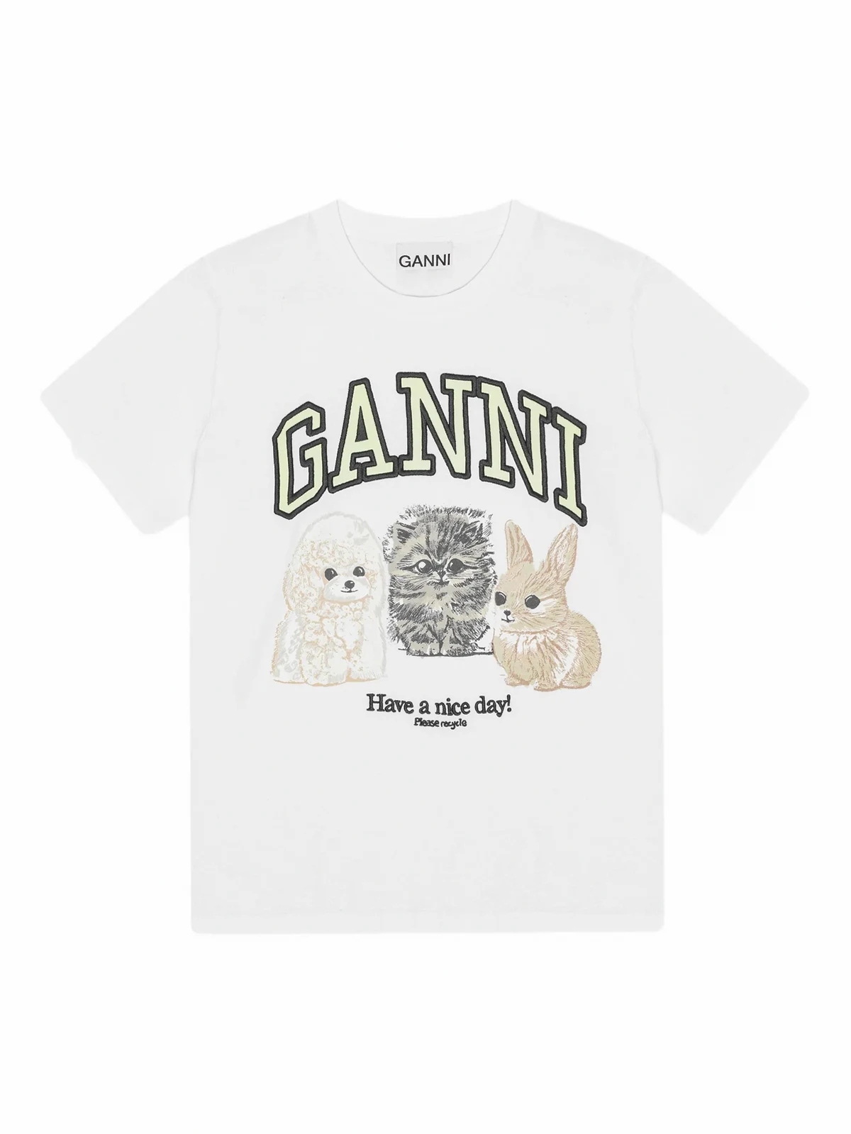 T-Shirt mit Logo-Print