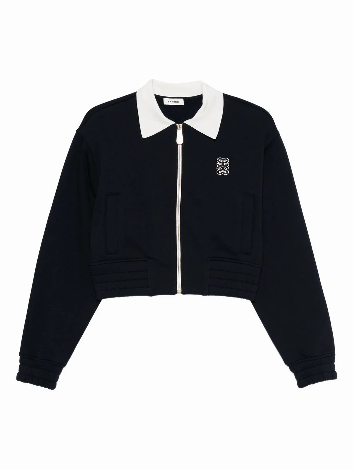 Sweatshirtjacke mit Reißverschluss