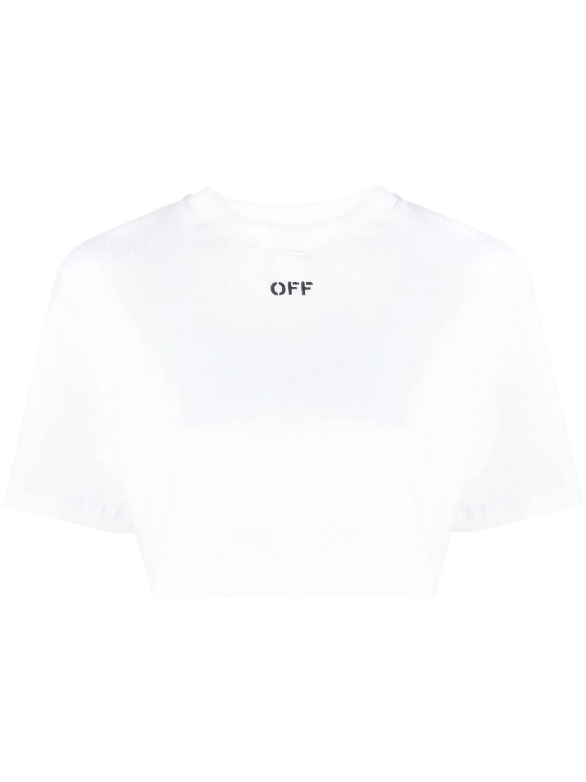 Off-Stamp Cropped-T-Shirt