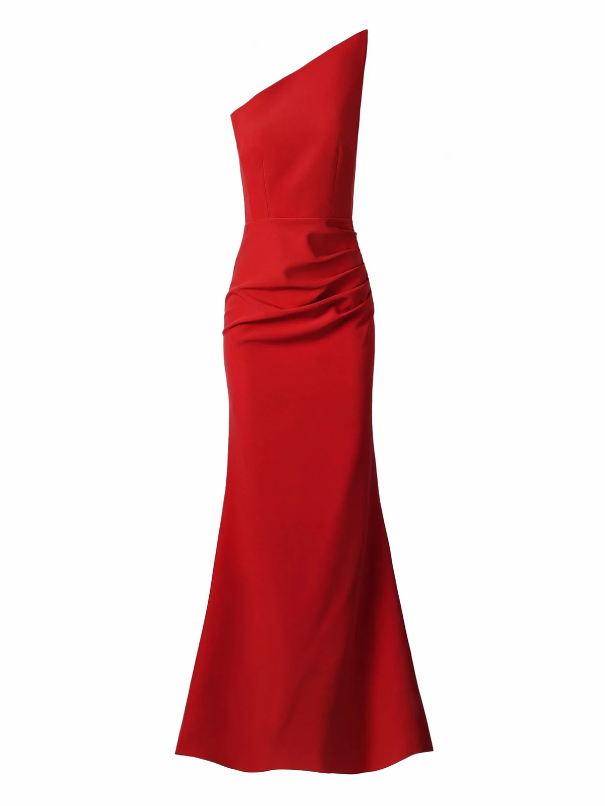 Kleid mit asymmetrischem Ausschnitt