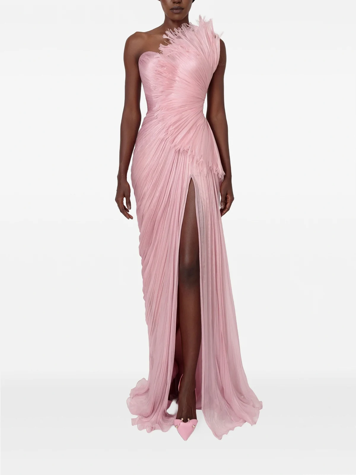 Winnona One-Shoulder-Maxikleid