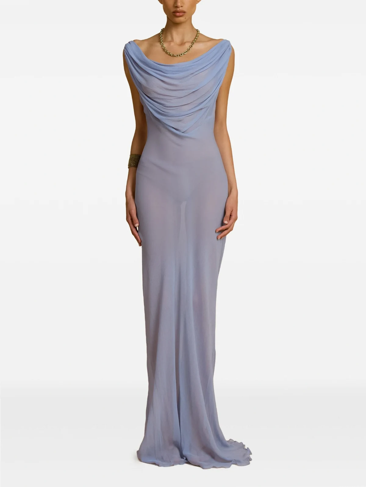 Jordana Maxikleid mit offenem Rücken