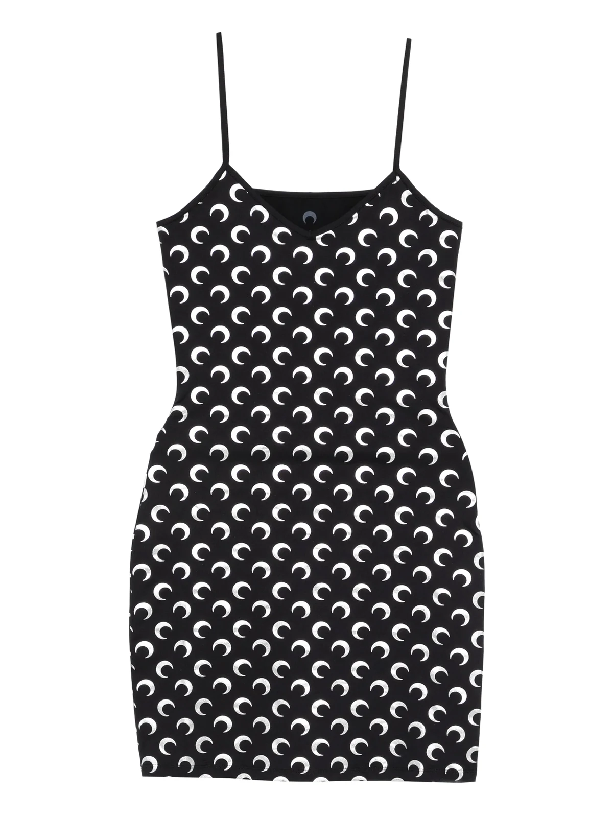 Minikleid mit Mond-Print