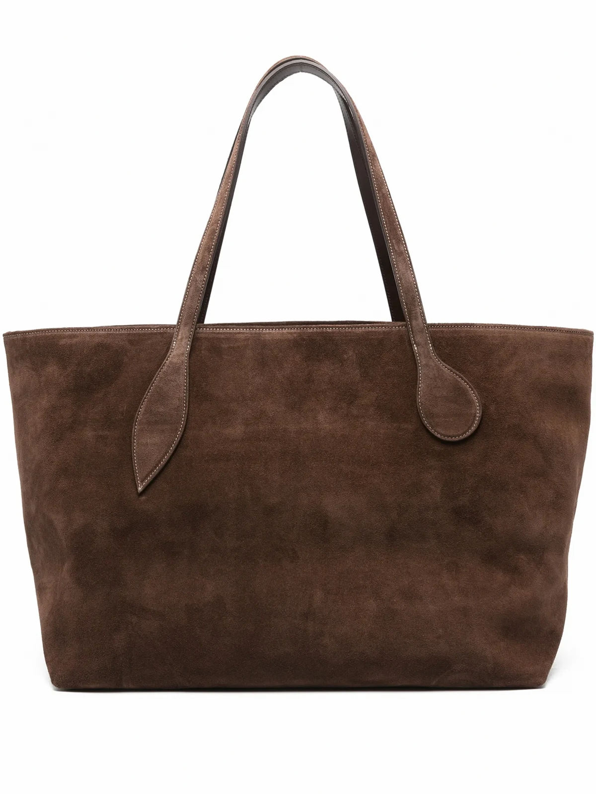 Mega Sprout suede tote bag