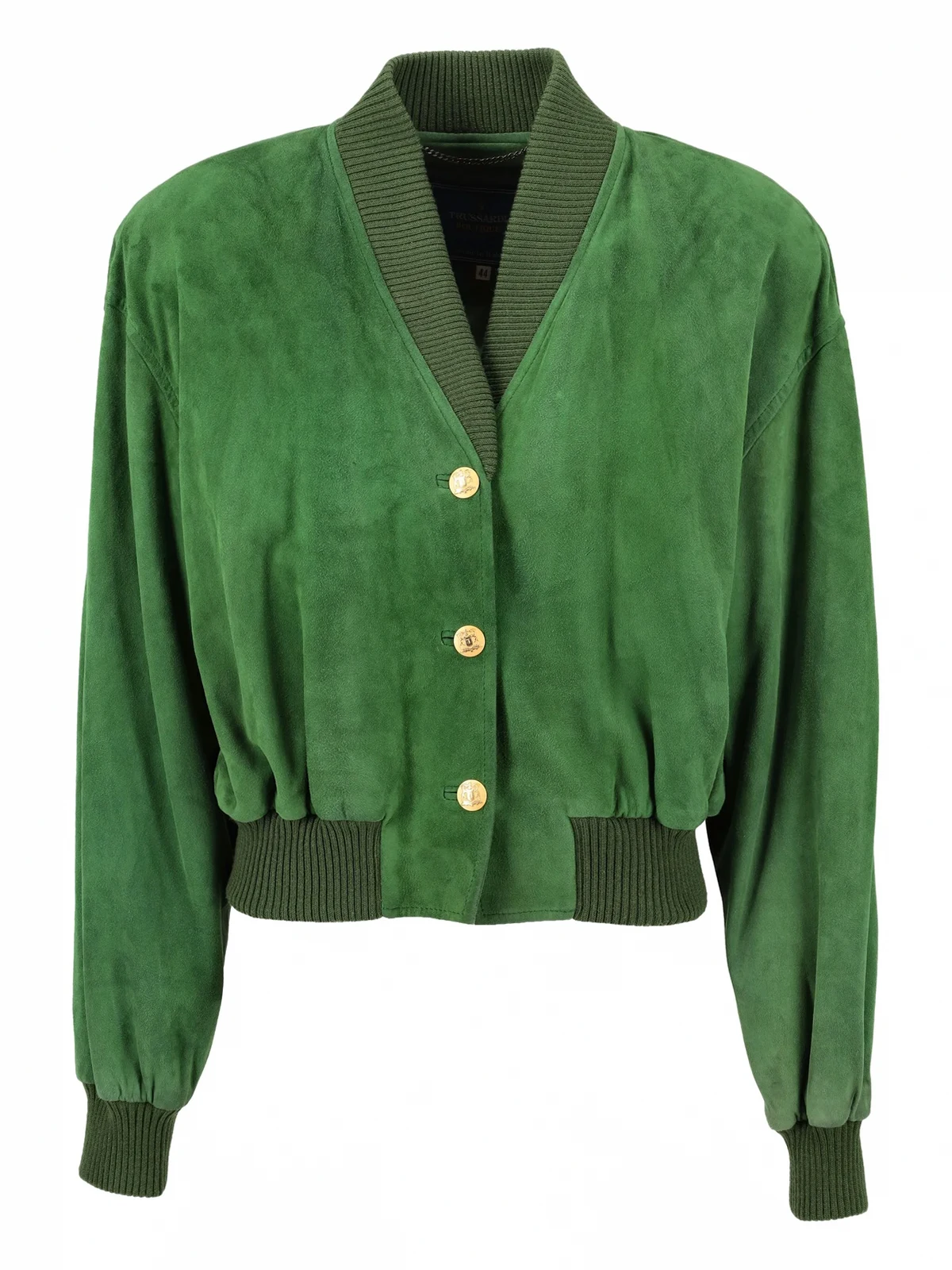 Bomberjacke aus Wildleder