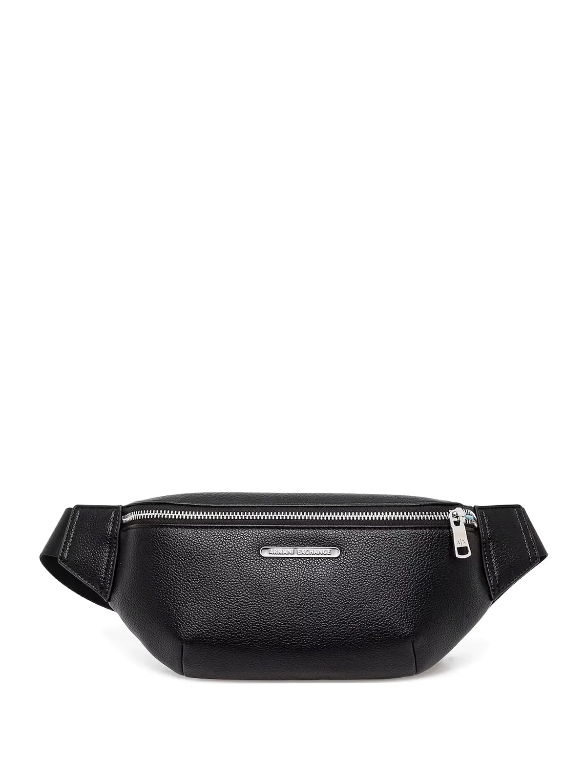 textured leather belt bag