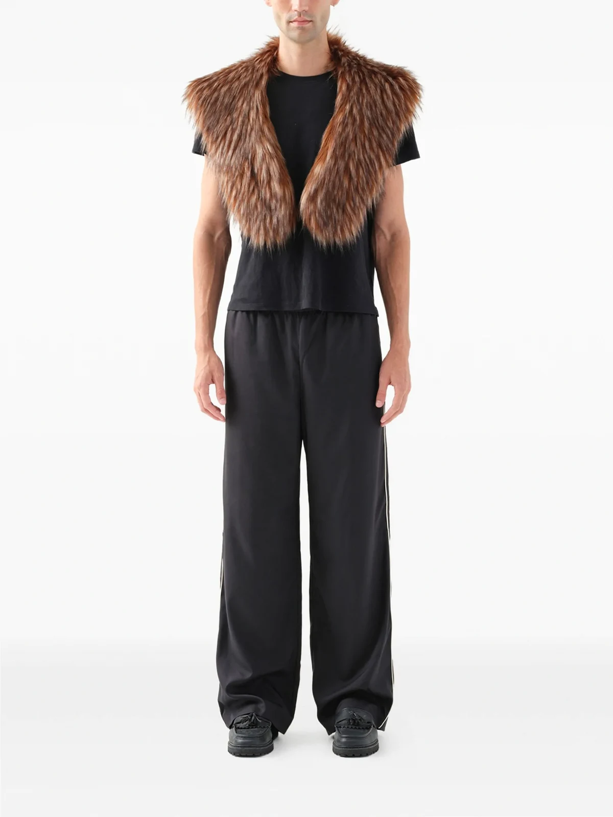 Changes faux-fur scarf