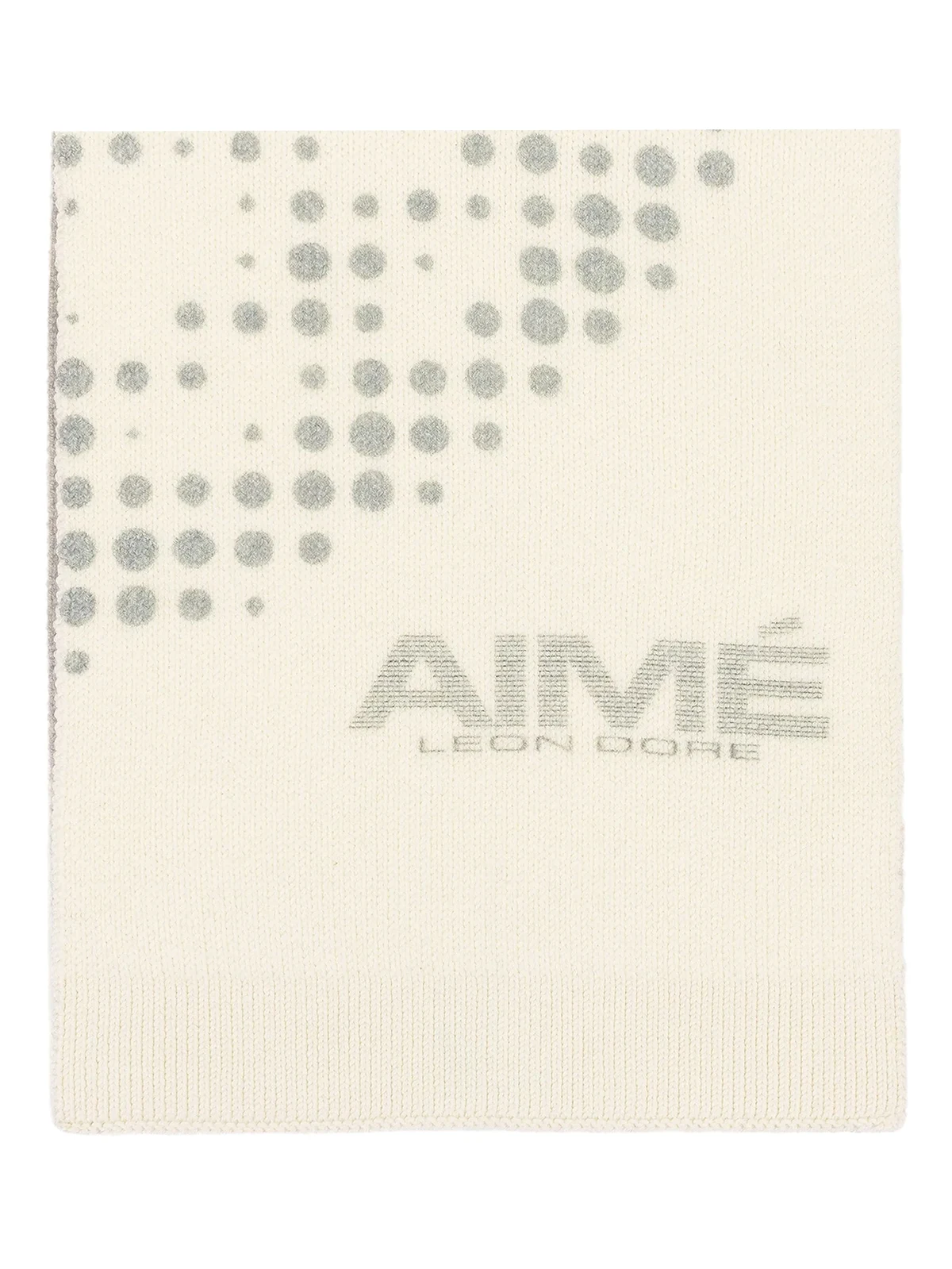 NEW BALANCE Wollschal mit Geo-Print