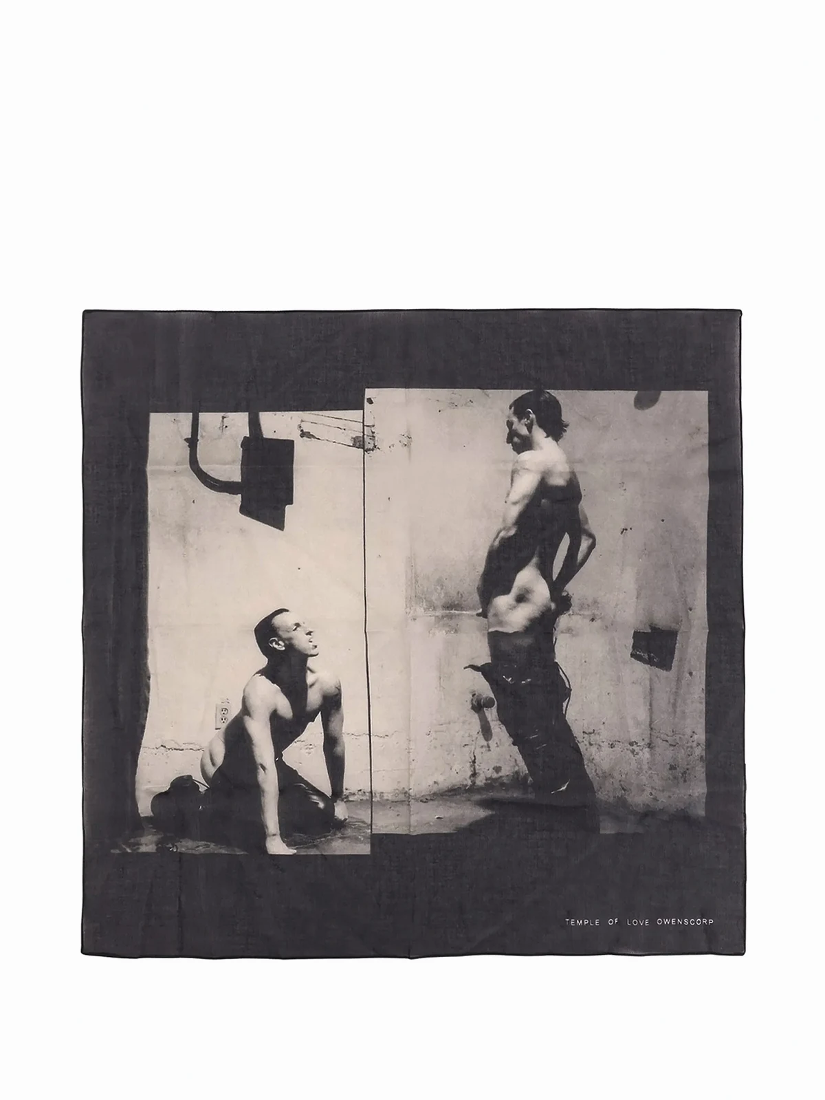 Schal mit Logo-Print