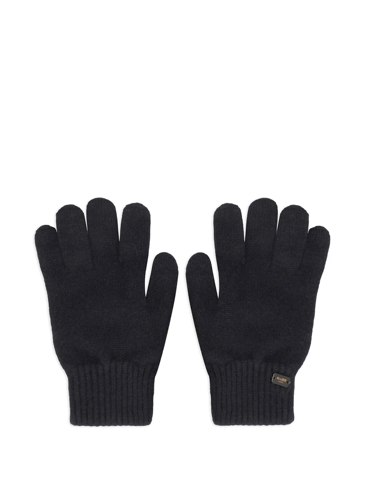 Handschuhe aus Kaschmir mit Palmeneinsatz