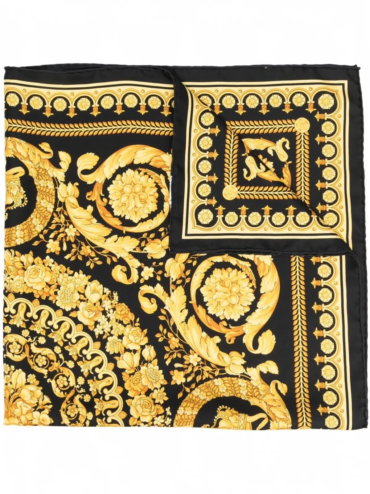 Barocco silk scarf