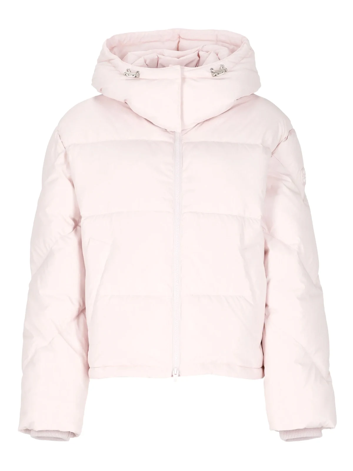 logo-patch down jacket