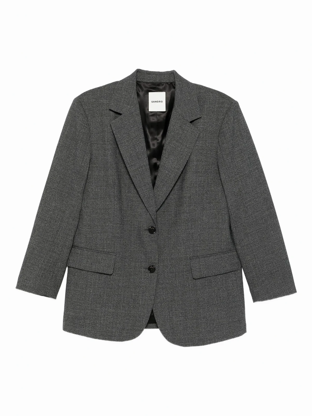 two-button wool blazer