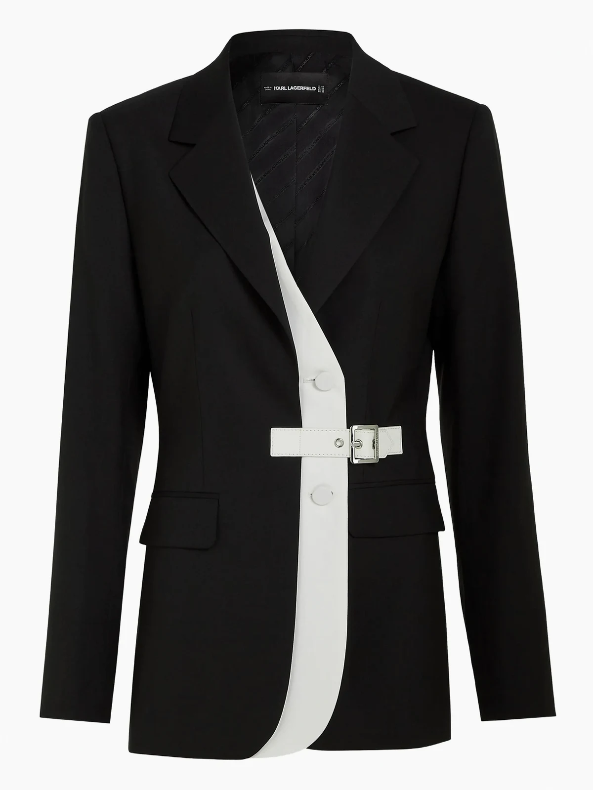 belted blazer