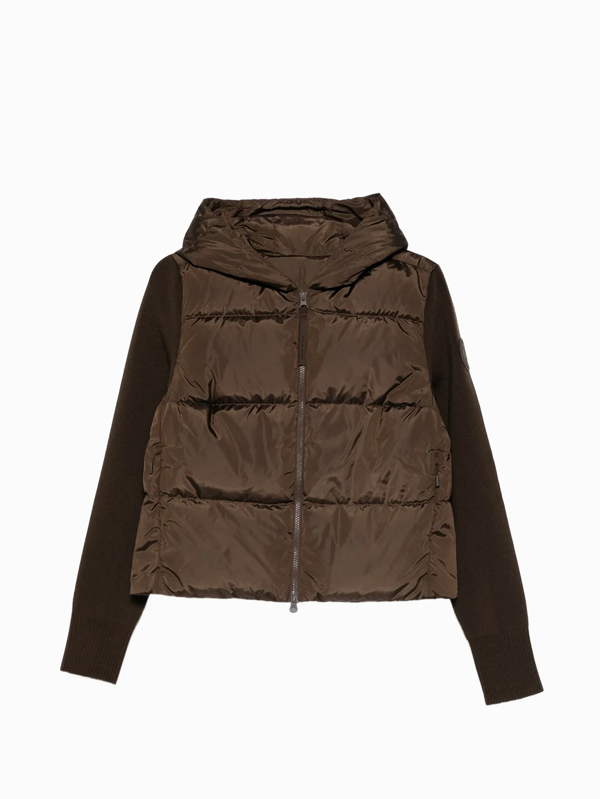 HyBridge quilted hooded jacket