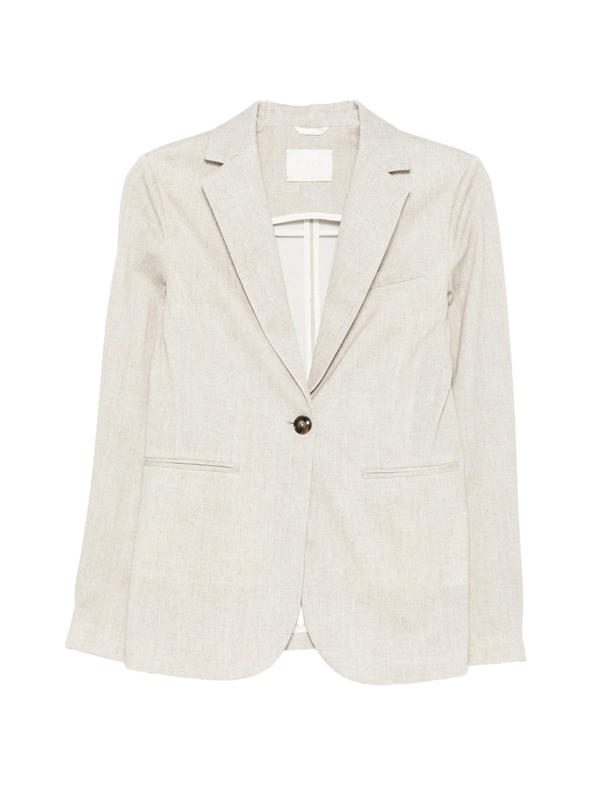 single-breasted blazer