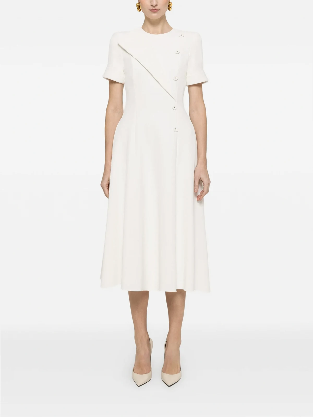 A-line midi dress