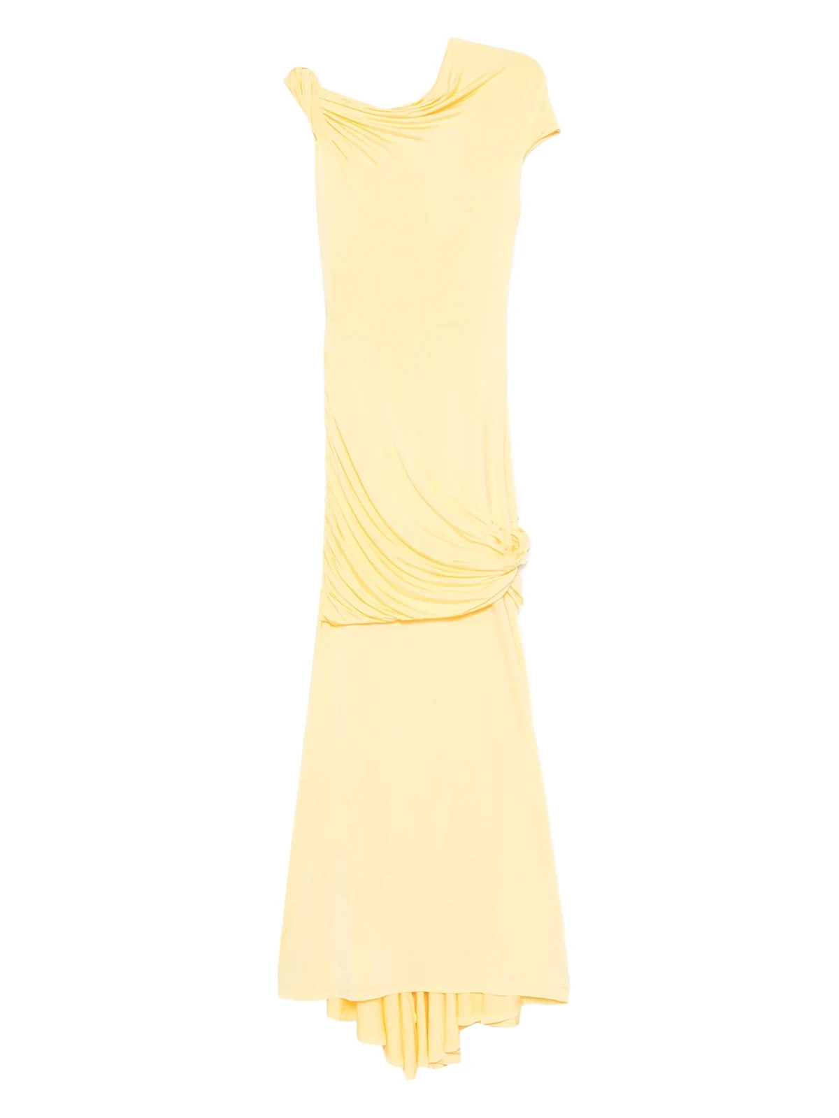 Pascal asymmetrical draped dress