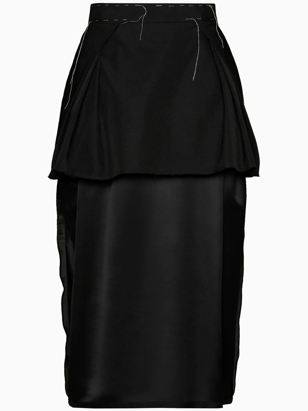 Work-in-progress layered skirt