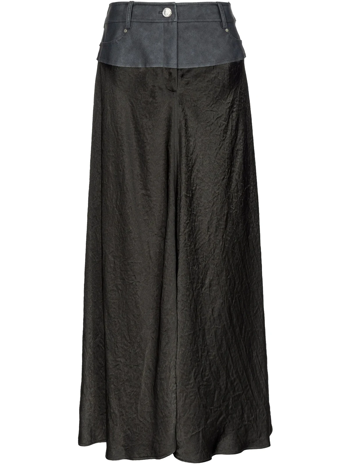 Midirock im Layering-Look