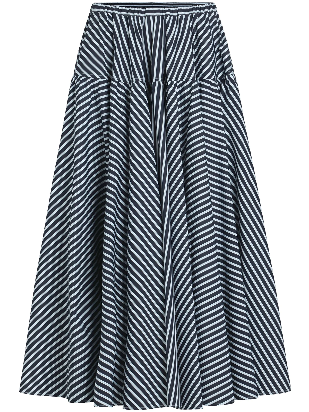 printed organic cotton maxi skirt