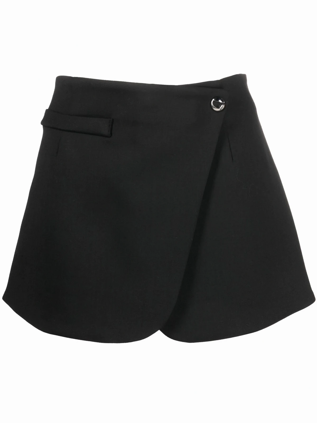 tailored mini skirt