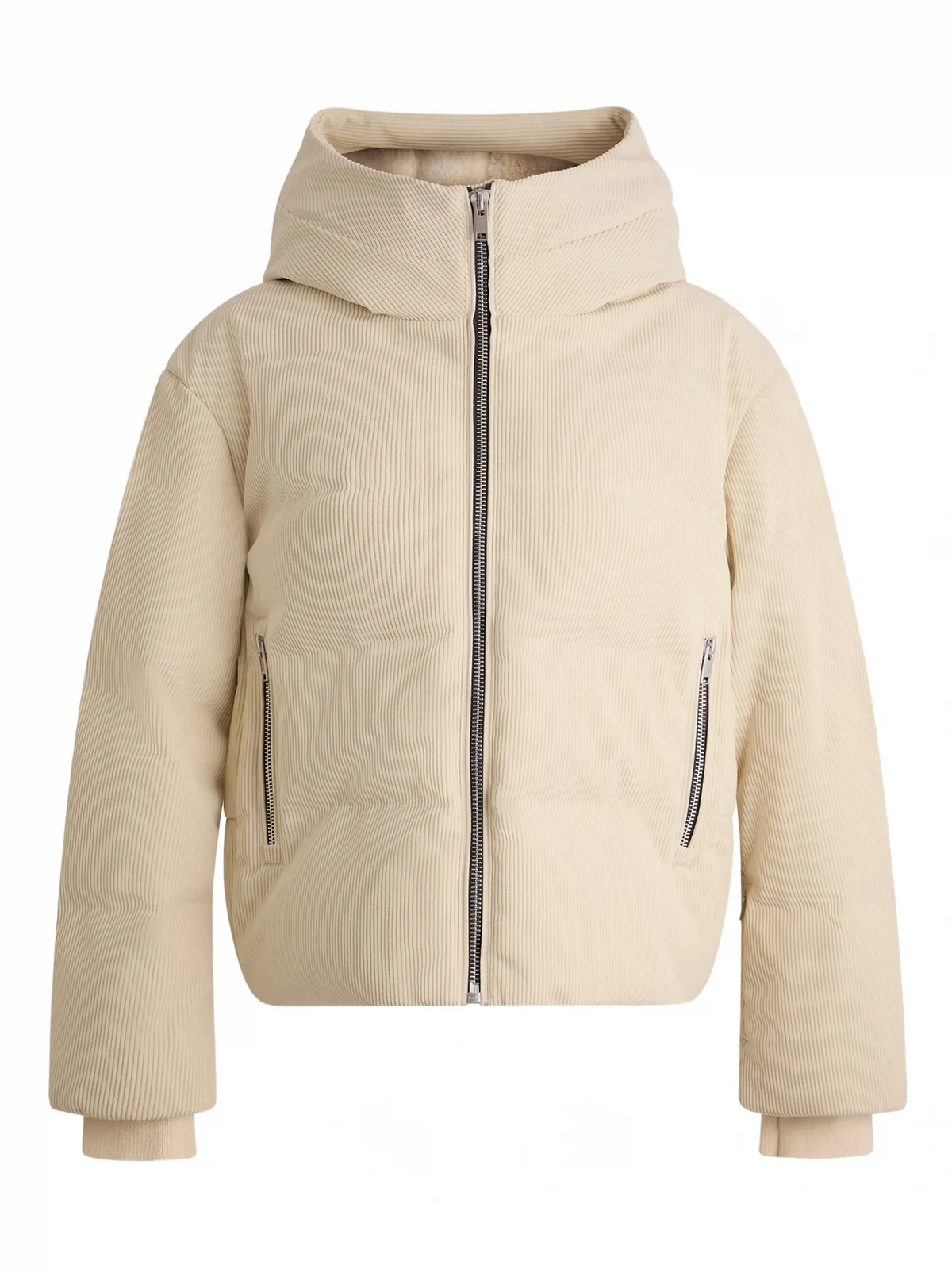 barsy hooded corduroy ski jacket
