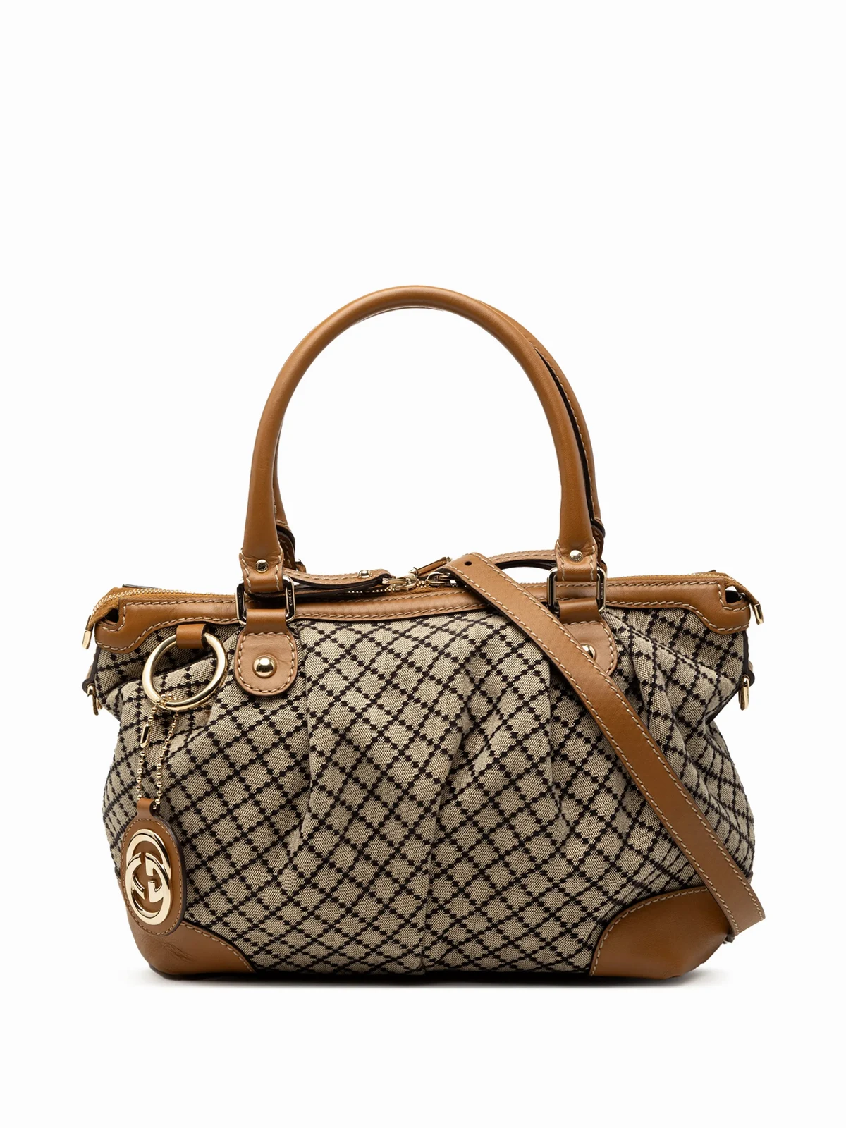 2000-2015 Diamante Canvas Sukey satchel