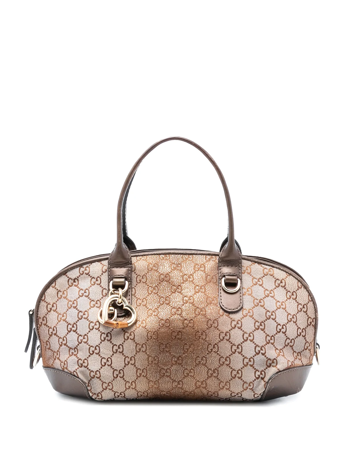 2000-2015 GG Lurex Heart Bit satchel
