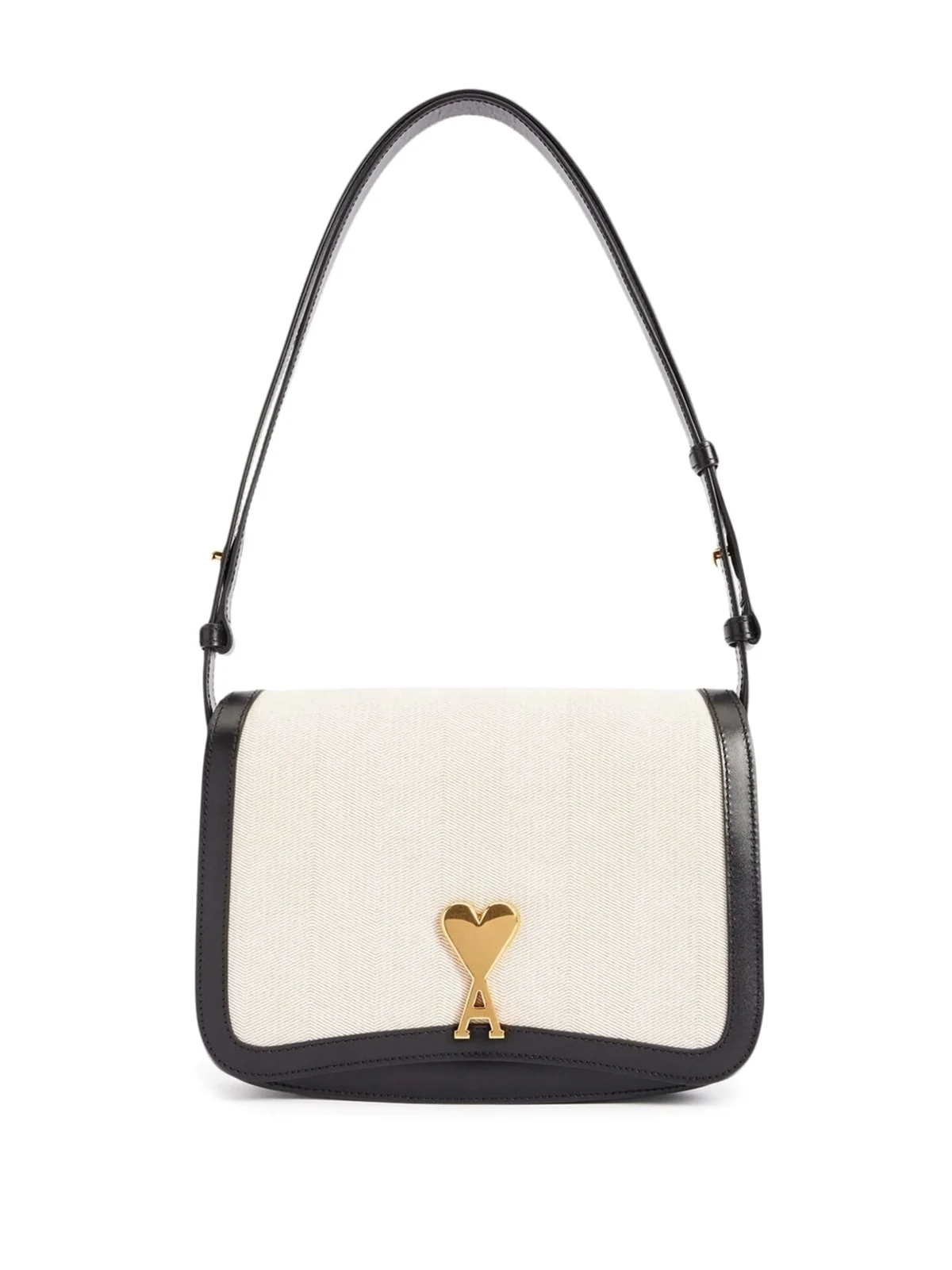 two-tone shoulder bag
