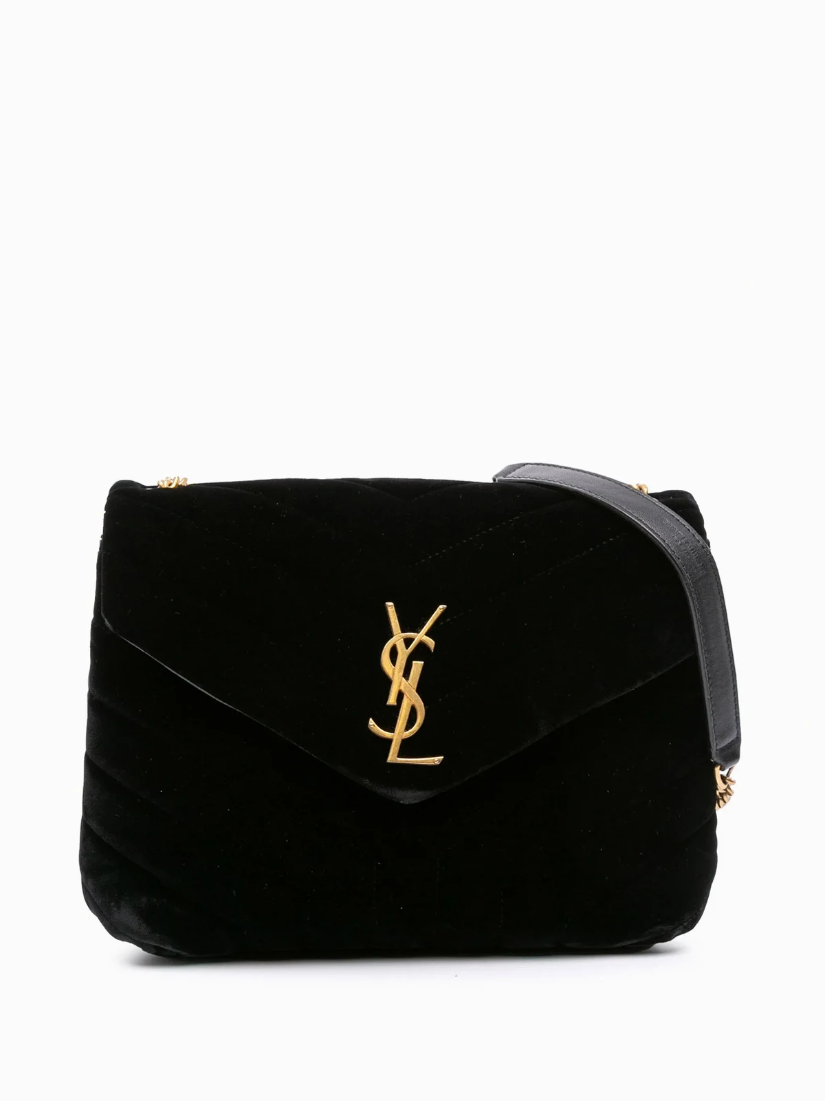 2017 Small Matelasse Velvet Monogram LouLou crossbody bag