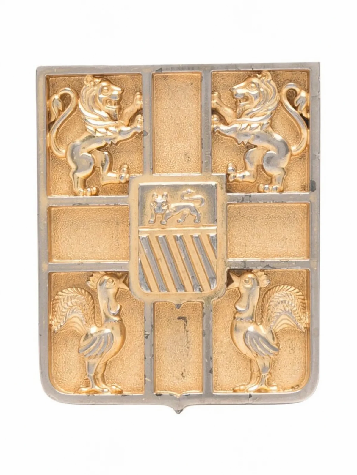 1990s animal motif belt buckle