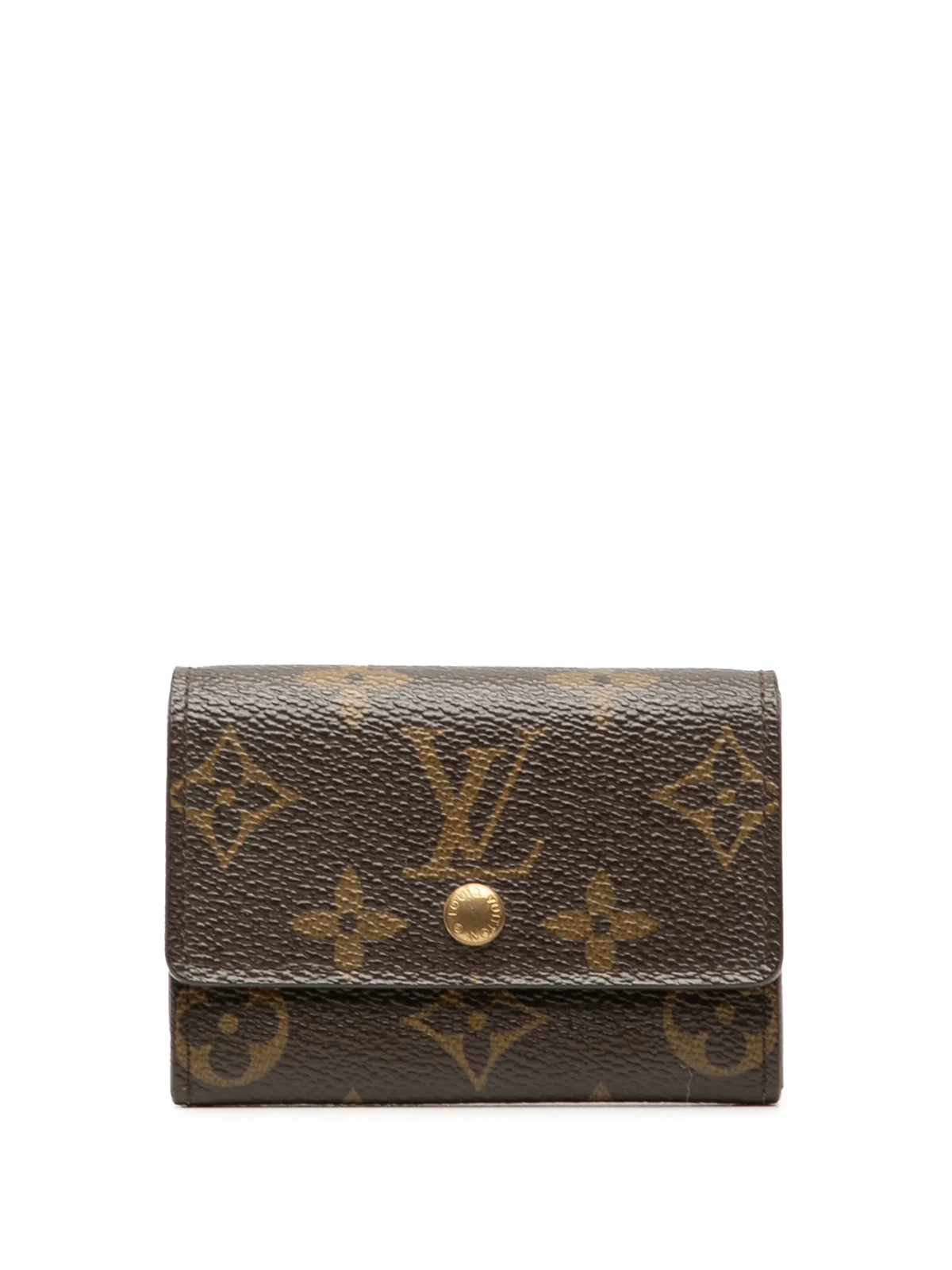 2005 Monogram Porte Monnaie Plat Purse coin pouch