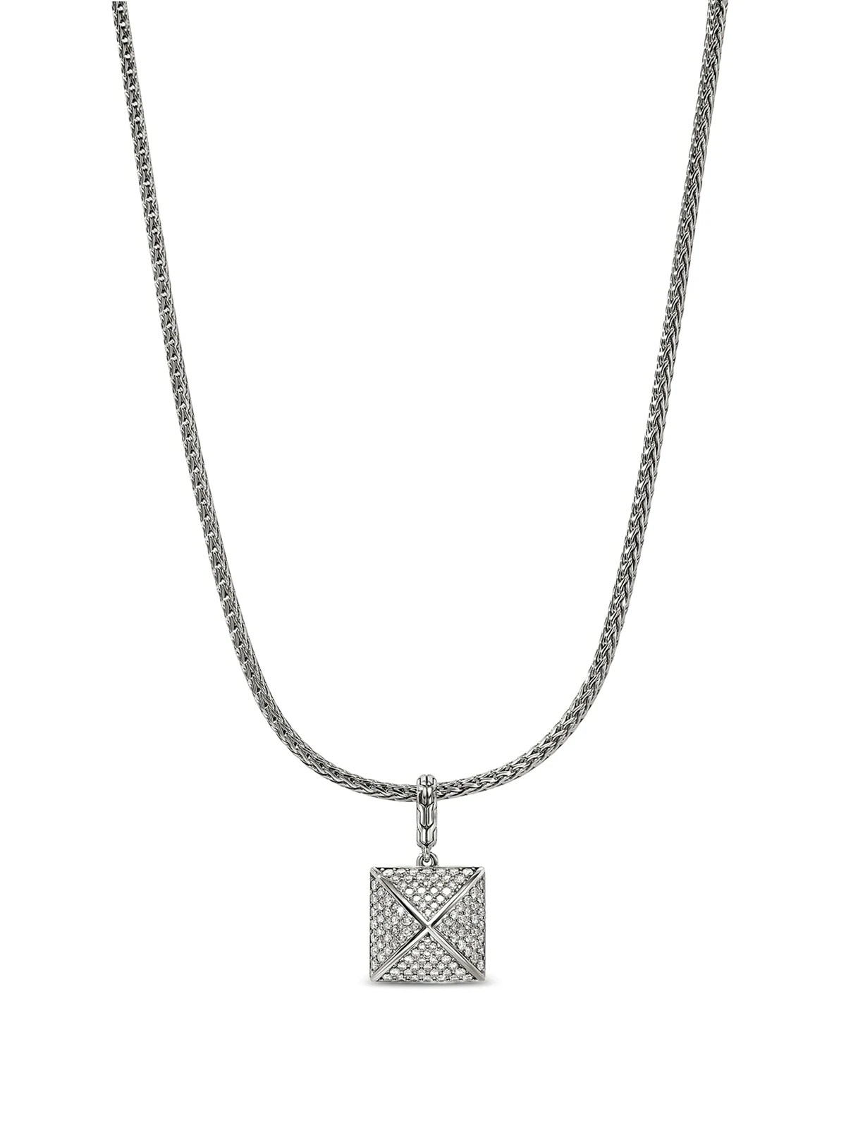 Icon diamond necklace