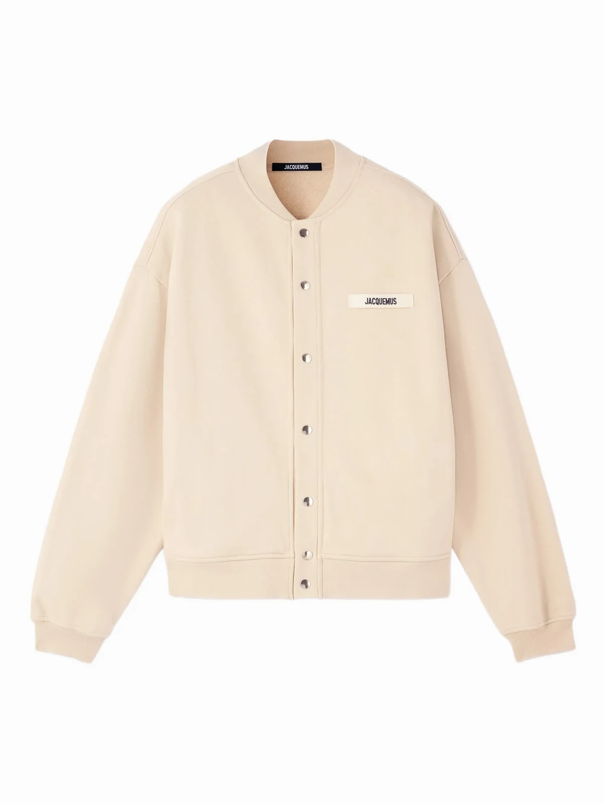 The Gros Grain button-fastening logo-plaque cardigan