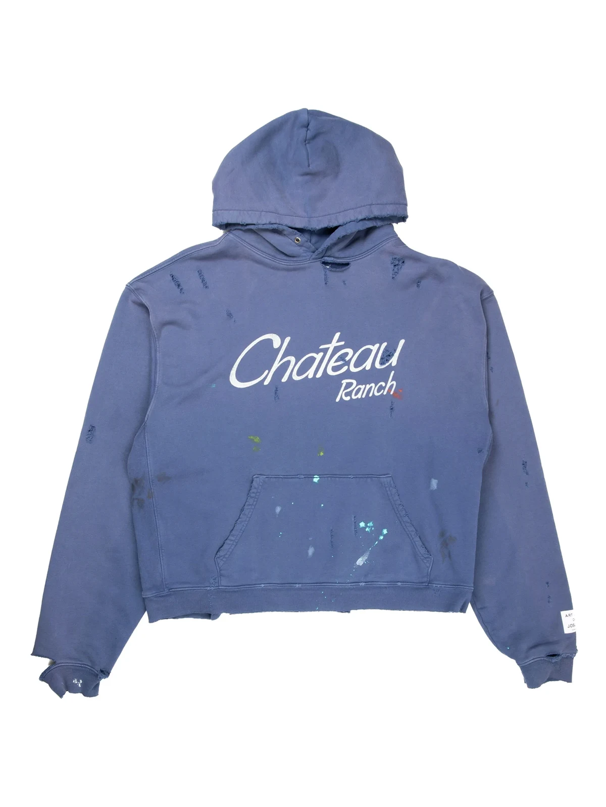 château ranch distressed hoodie