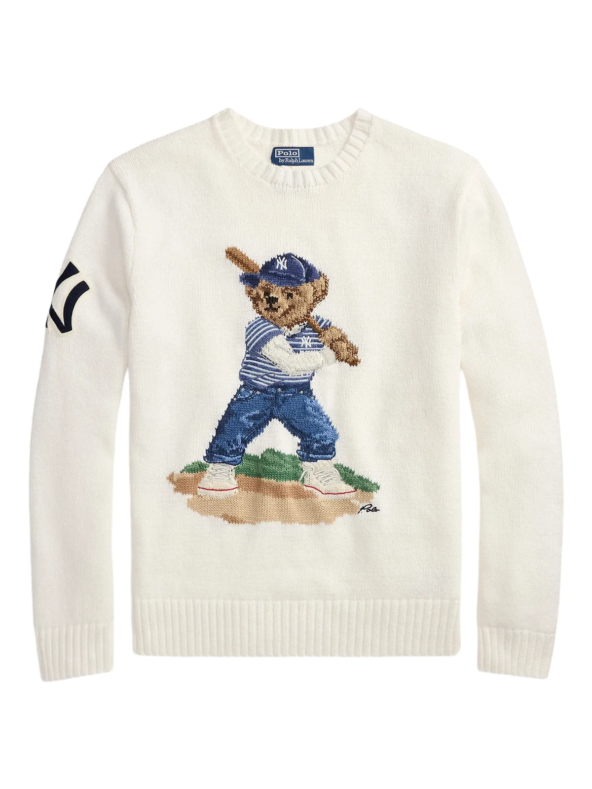 bear graphic sweater