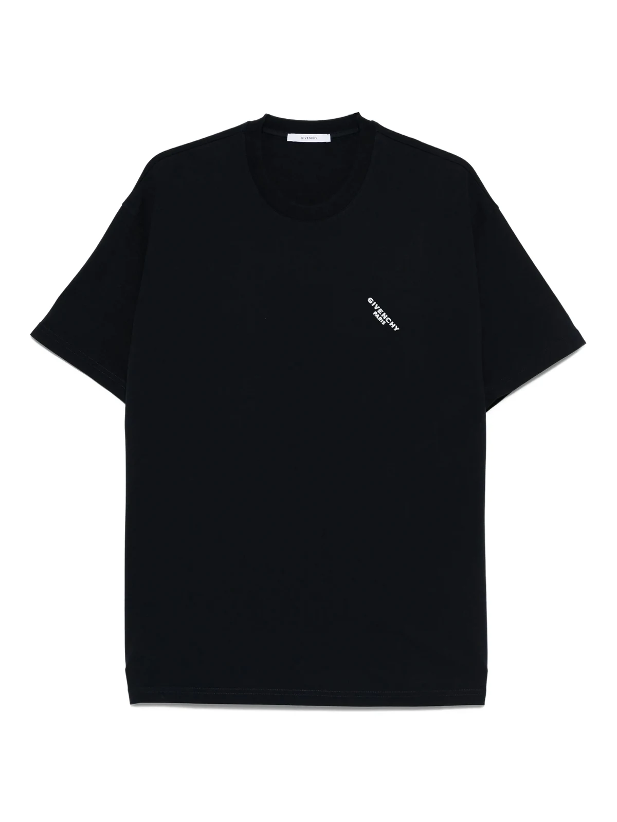logo-embroidered cotton T-shirt