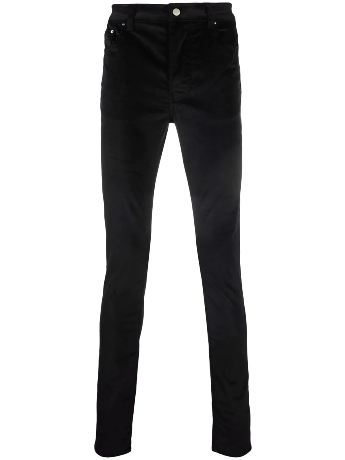 slim-fit mid-rise jeans