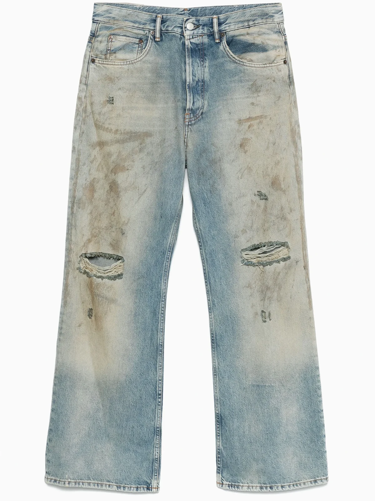 loose-cut jeans