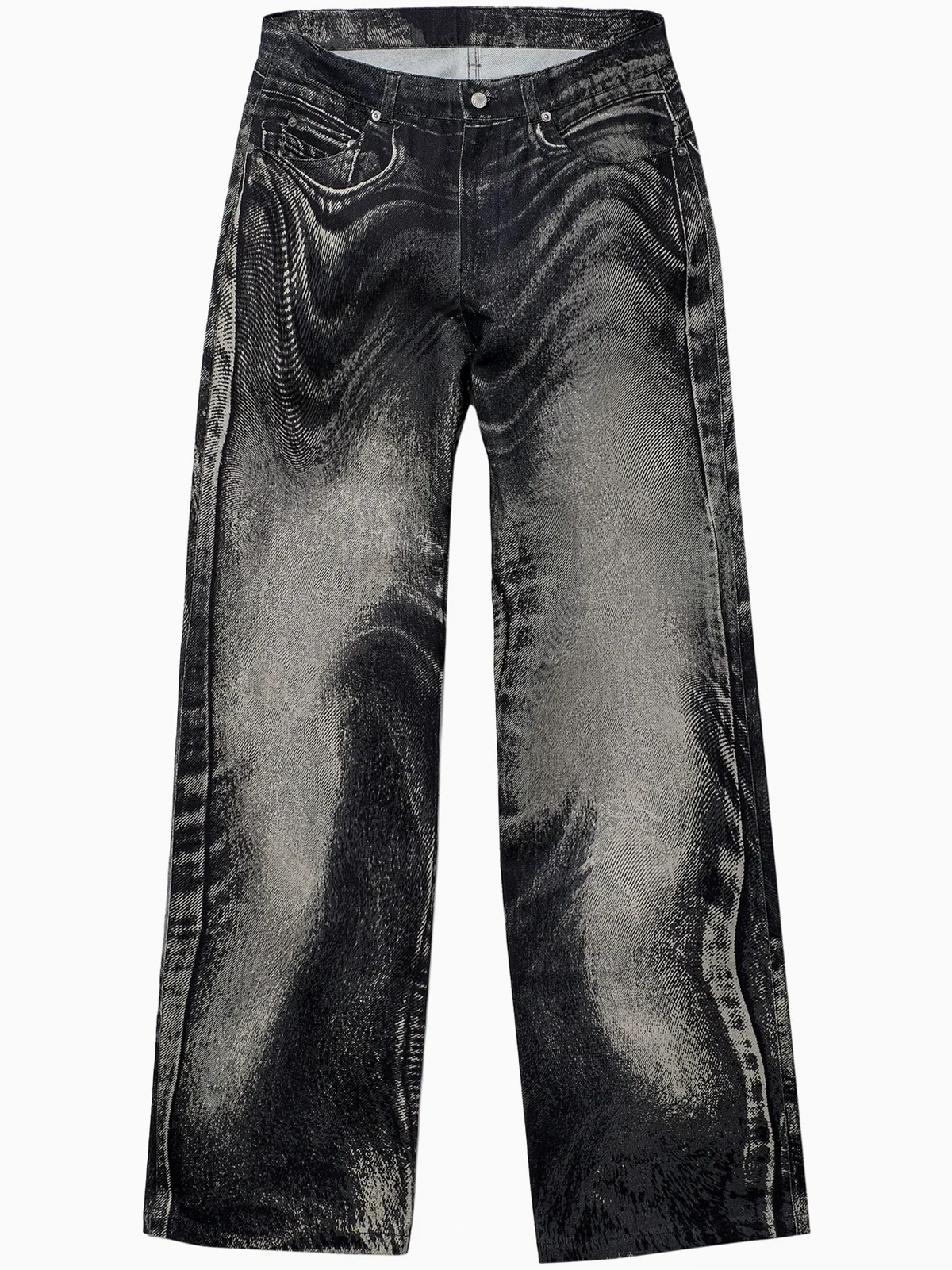 abstract-pattern jeans