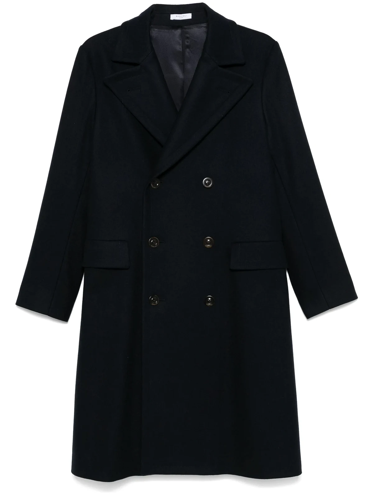 double-breasted coat