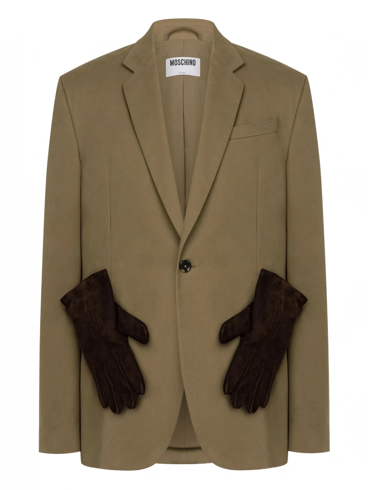 single-breasted blazer