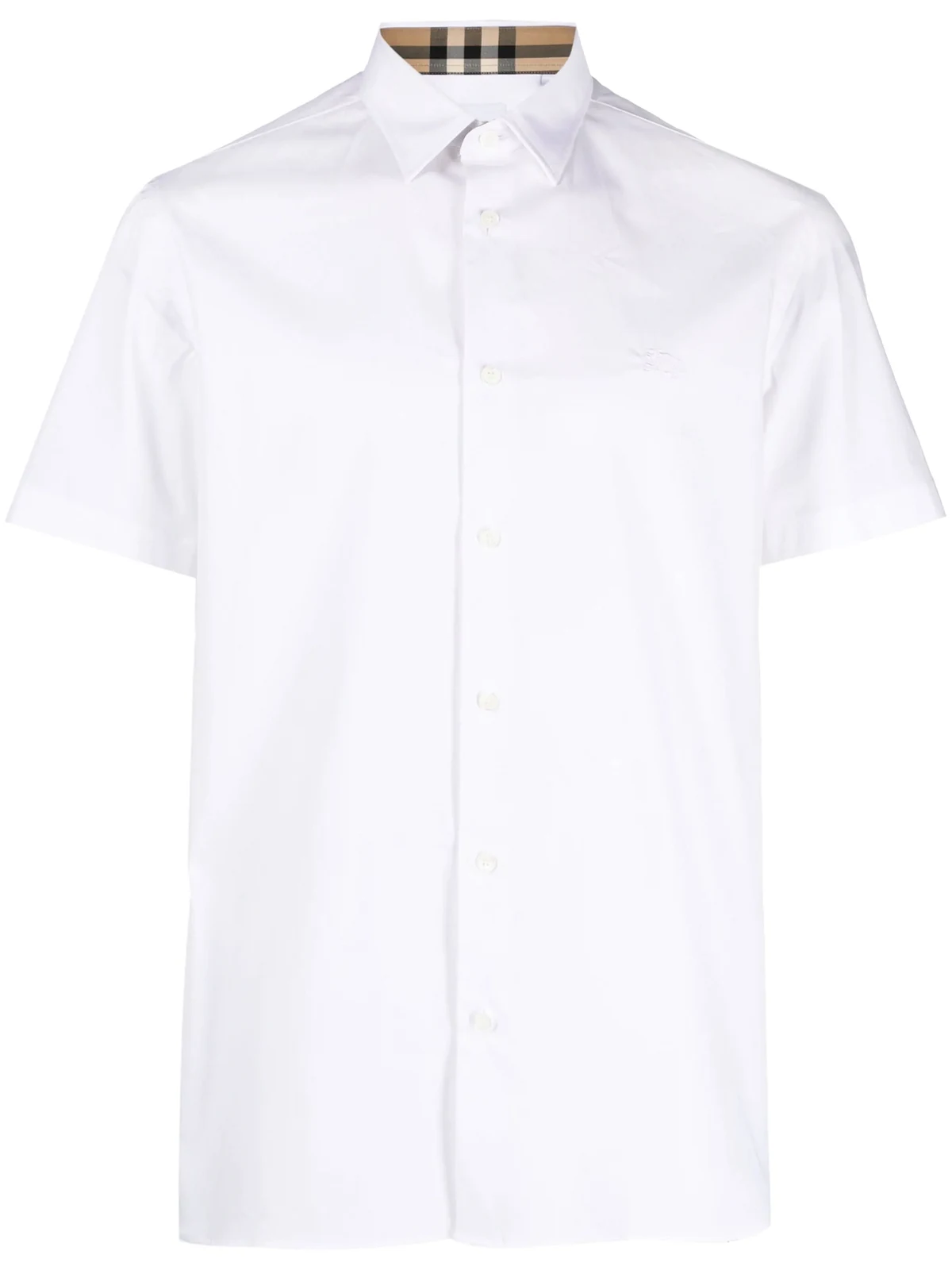 EKD-embroidered cotton shirt