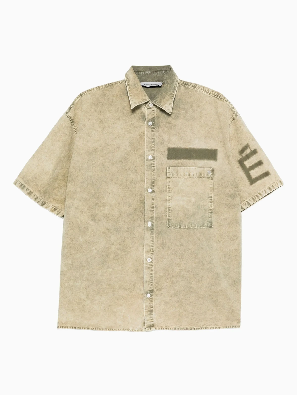 boxy ripstop shirt