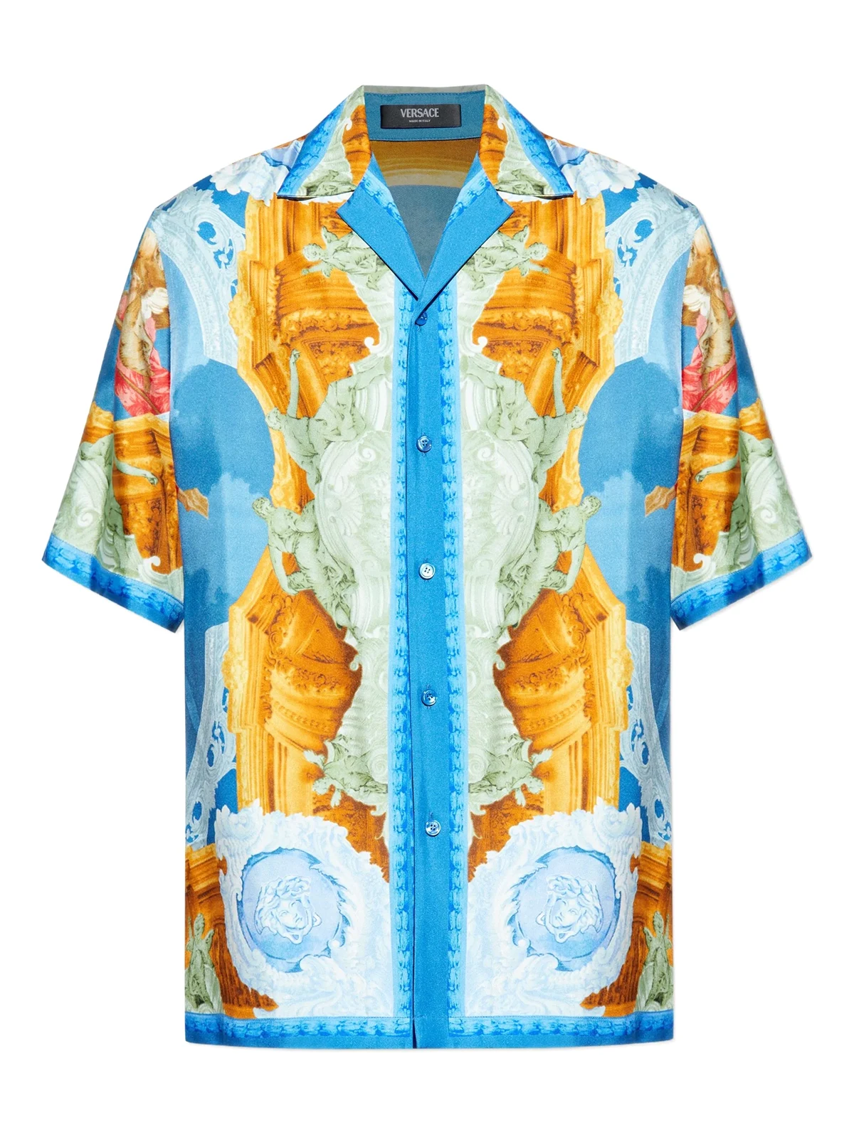 Affresco-print shirt