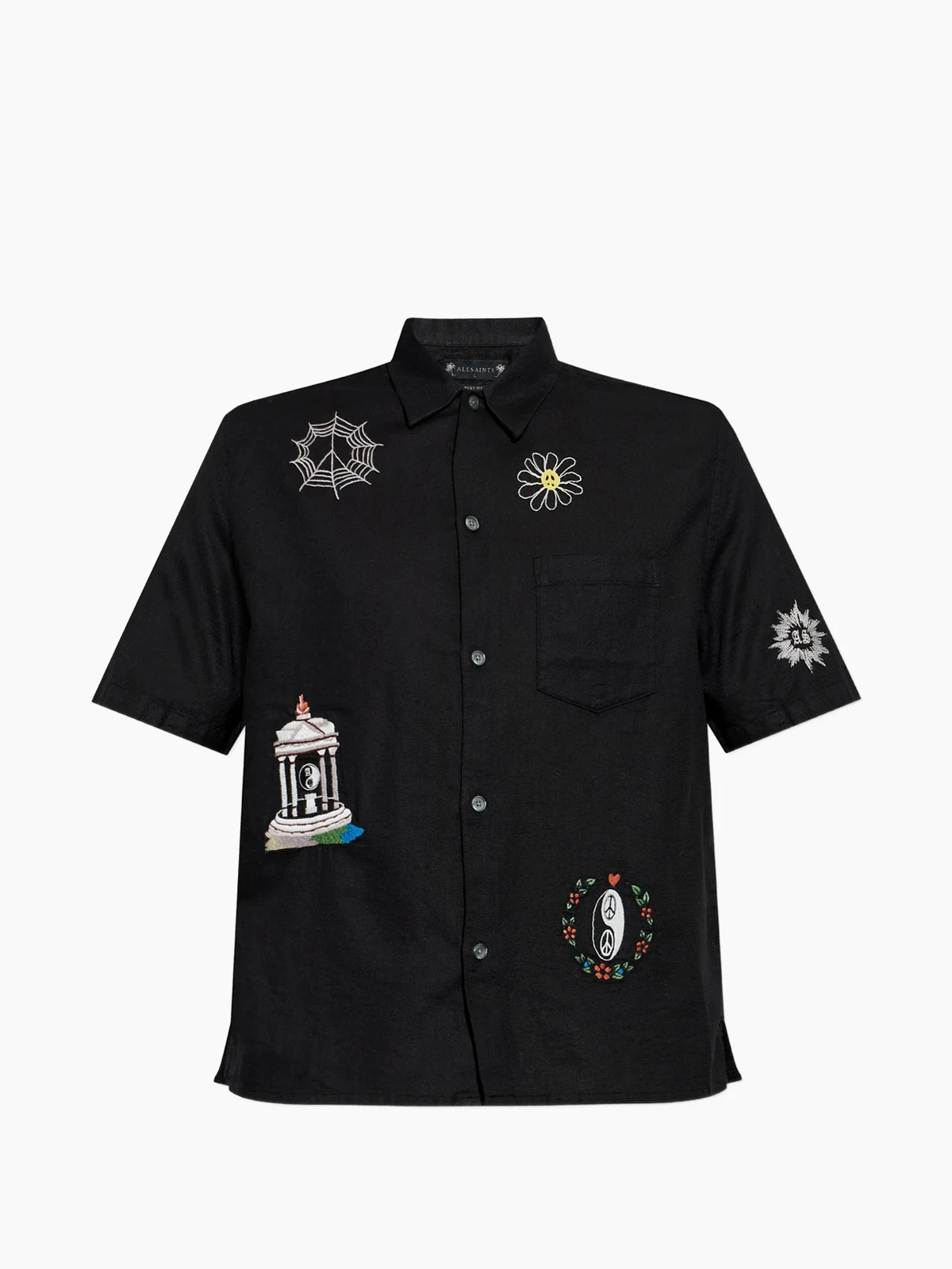 embroidered shirt