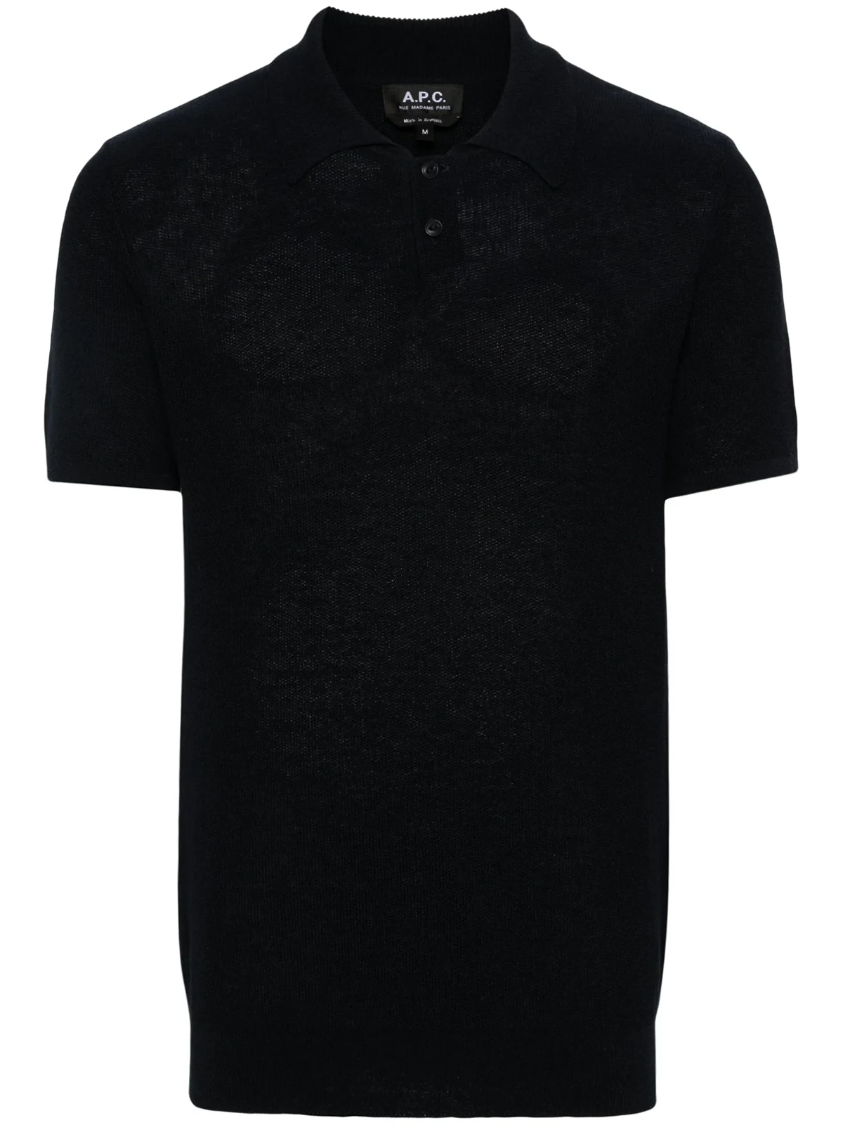 Jay open-knit polo shirt